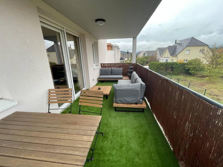 Appartement - Note Boisee - Terrasse & Parking 塞莱斯塔 外观 照片
