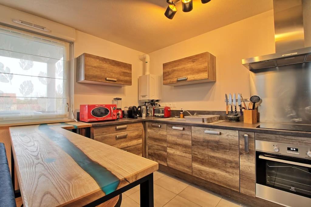 Appartement - Note Boisee - Terrasse & Parking 塞莱斯塔 外观 照片
